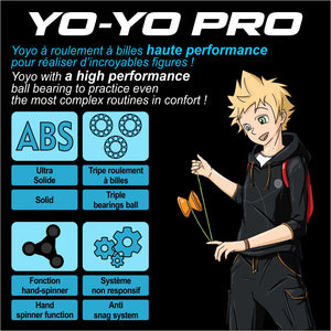 Yoyo ABS Triple Roulement à Billes - Yoyo Pro