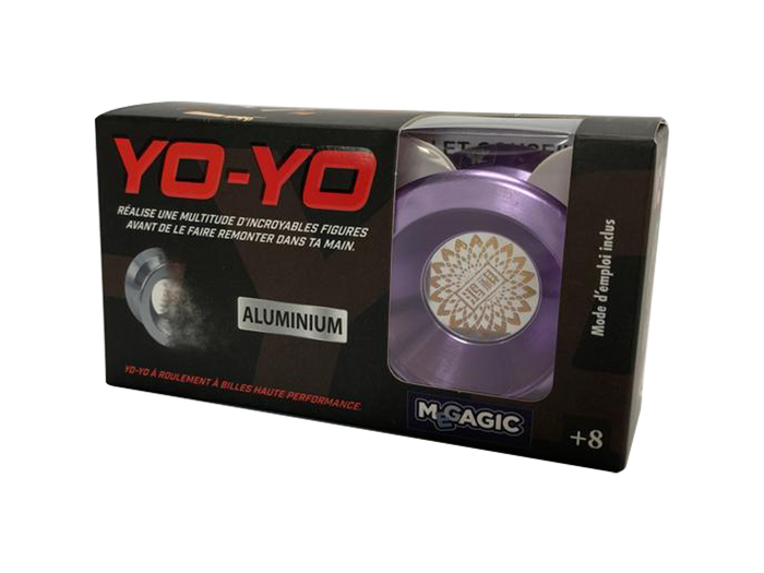 Yoyo Aluminium Pro (violet & or) - Yoyo Pro