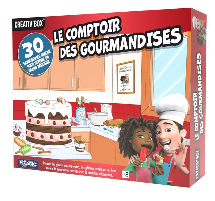 Le Comptoir des Gourmandises - Coffrets d'activités ludiques