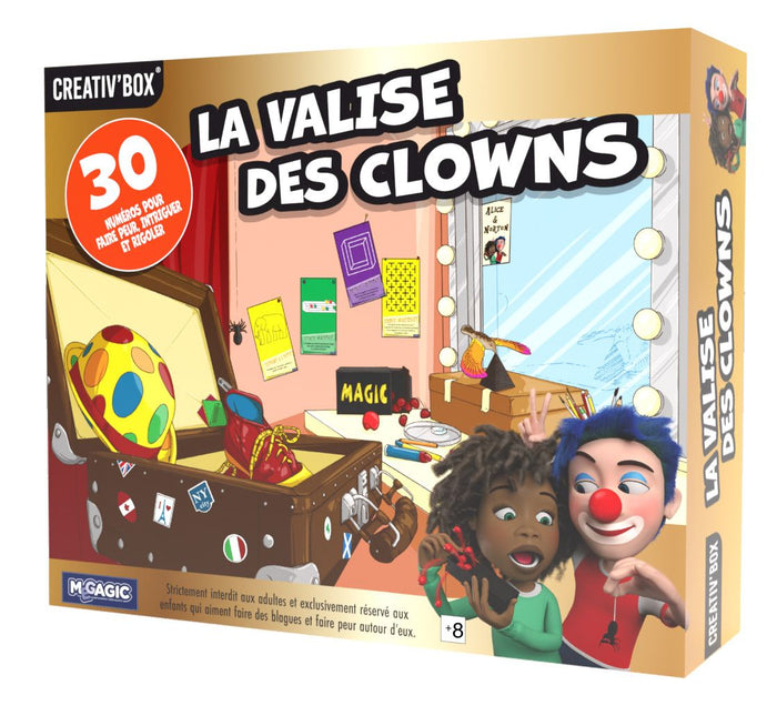 La Valise des Clowns - Coffret d'Activités Ludiques