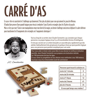Carré d'As - Casse-tête Jean-Claude Constantin