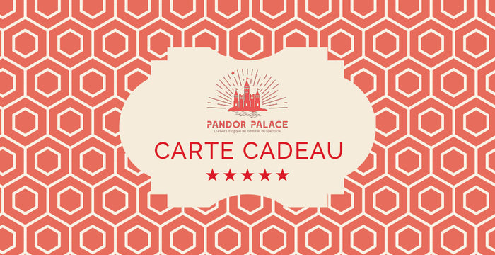 Carte Cadeau Pandor Palace