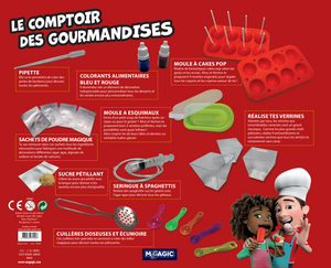 Le Comptoir des Gourmandises - Coffrets d'activités ludiques
